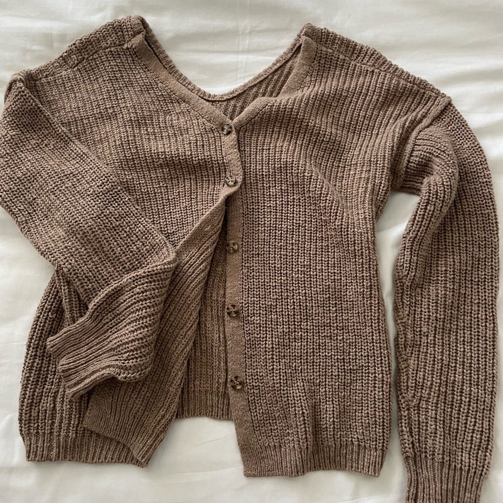 Cute Knit Brown sweater